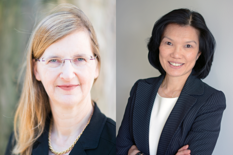 Drs. Jeanette Goguen and Barbara Liu