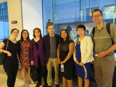 Dr. George Fantus (centre) with colleagues at Mt. Sinai Hospital