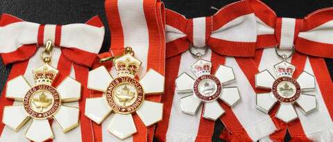 Order of Canada medals